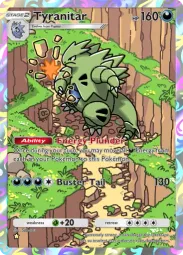 Tyranitar — Art Rare, #179