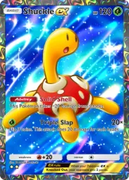 Shuckle ex — Super Rare, #186