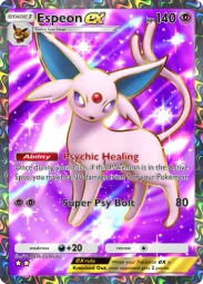 Espeon ex — Super Rare, #190