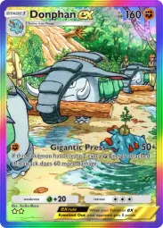Donphan ex — Special Art Rare, #206
