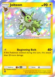 Jolteon — Shiny, #219