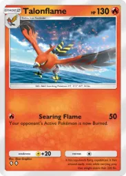 Talonflame — Uncommon, Secluded Springs #012
