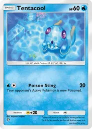 Tentacool — Common, Secluded Springs #015