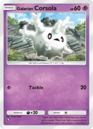 Galarian Corsola — Common, Secluded Springs #034