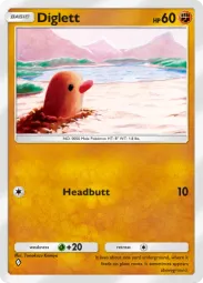 Diglett — Common, Secluded Springs #040