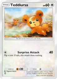 Teddiursa — Common, Secluded Springs #060