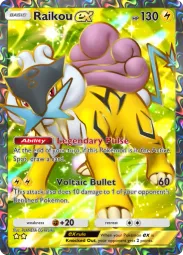 Raikou ex — Super Rare, #081
