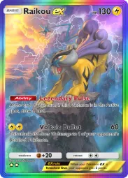 Raikou ex — Special Art Rare, #088