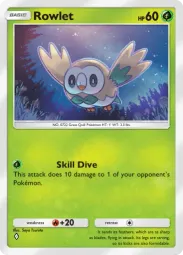 Rowlet — Common, Deluxe Pack: ex #038