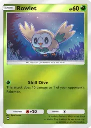 Rowlet — Common, Deluxe Pack: ex #039