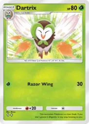 Dartrix — Uncommon, Deluxe Pack: ex #040