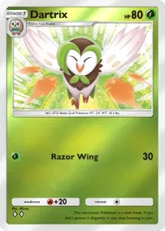 Dartrix — Uncommon, Deluxe Pack: ex #041