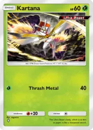 Kartana — Common, Deluxe Pack: ex #047