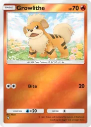 Growlithe — Common, Deluxe Pack: ex #062