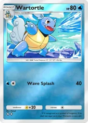 Wartortle — Uncommon, #086