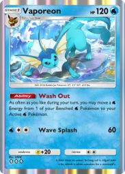 Vaporeon — Rare, #099