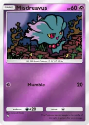 Misdreavus — Common, Deluxe Pack: ex #162