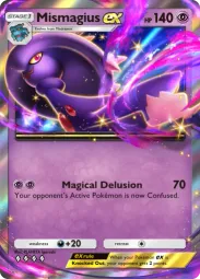 Mismagius ex — Double Rare, #163