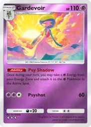 Gardevoir — Rare, #169