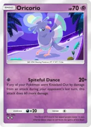 Oricorio — Uncommon, Deluxe Pack: ex #178