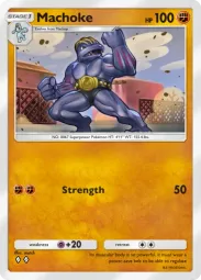 Machoke — Uncommon, #191