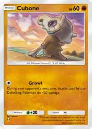 Cubone — Common, #194