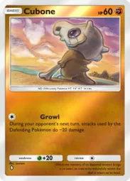 Cubone — Common, Deluxe Pack: ex #195