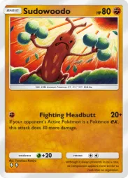 Sudowoodo — Uncommon, #198
