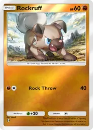 Rockruff — Common, Deluxe Pack: ex #221