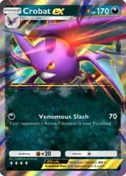 Crobat ex — Double Rare, #232