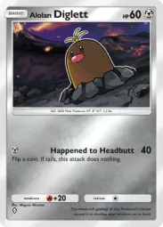 Alolan Diglett — Common, #250