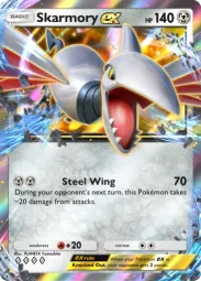 Skarmory ex — Double Rare, #252