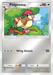 Pidgeotto — Common, #275