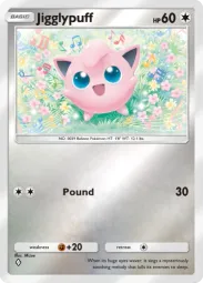 Jigglypuff — Common, Deluxe Pack: ex #278