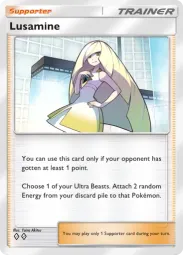 Lusamine — Uncommon, Deluxe Pack: ex #350