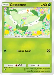 Cottonee — Common, Mega Rising #015