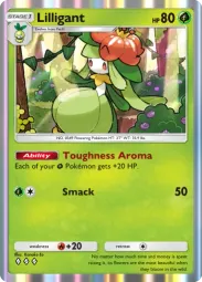 Lilligant — Rare, Mega Rising #018