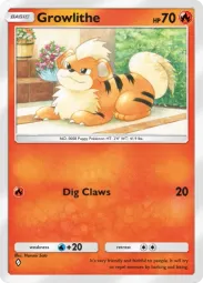 Growlithe — Common, Mega Rising #028