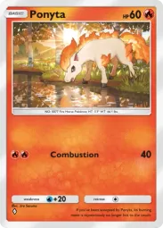 Ponyta — Common, Mega Rising #030