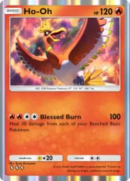 Ho-Oh — Rare, Mega Rising #032