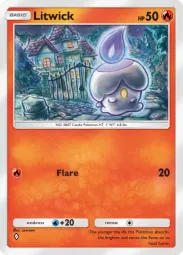 Litwick — Common, Mega Rising #041