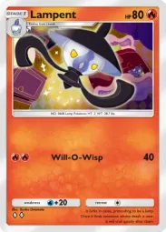 Lampent — Uncommon, Mega Rising #042