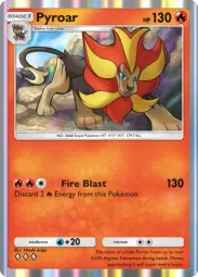 Pyroar — Rare, Mega Rising #046