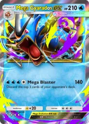 Mega Gyarados ex — Double Rare, Mega Rising #052