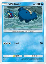Wailmer — Common, Mega Rising #056