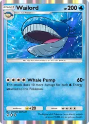 Wailord — Rare, Mega Rising #057