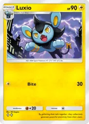 Luxio — Uncommon, #087