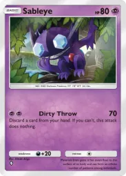 Sableye — Common, #101