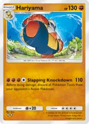 Hariyama — Uncommon, #127