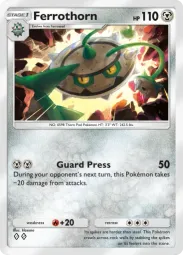 Ferrothorn — Uncommon, #167